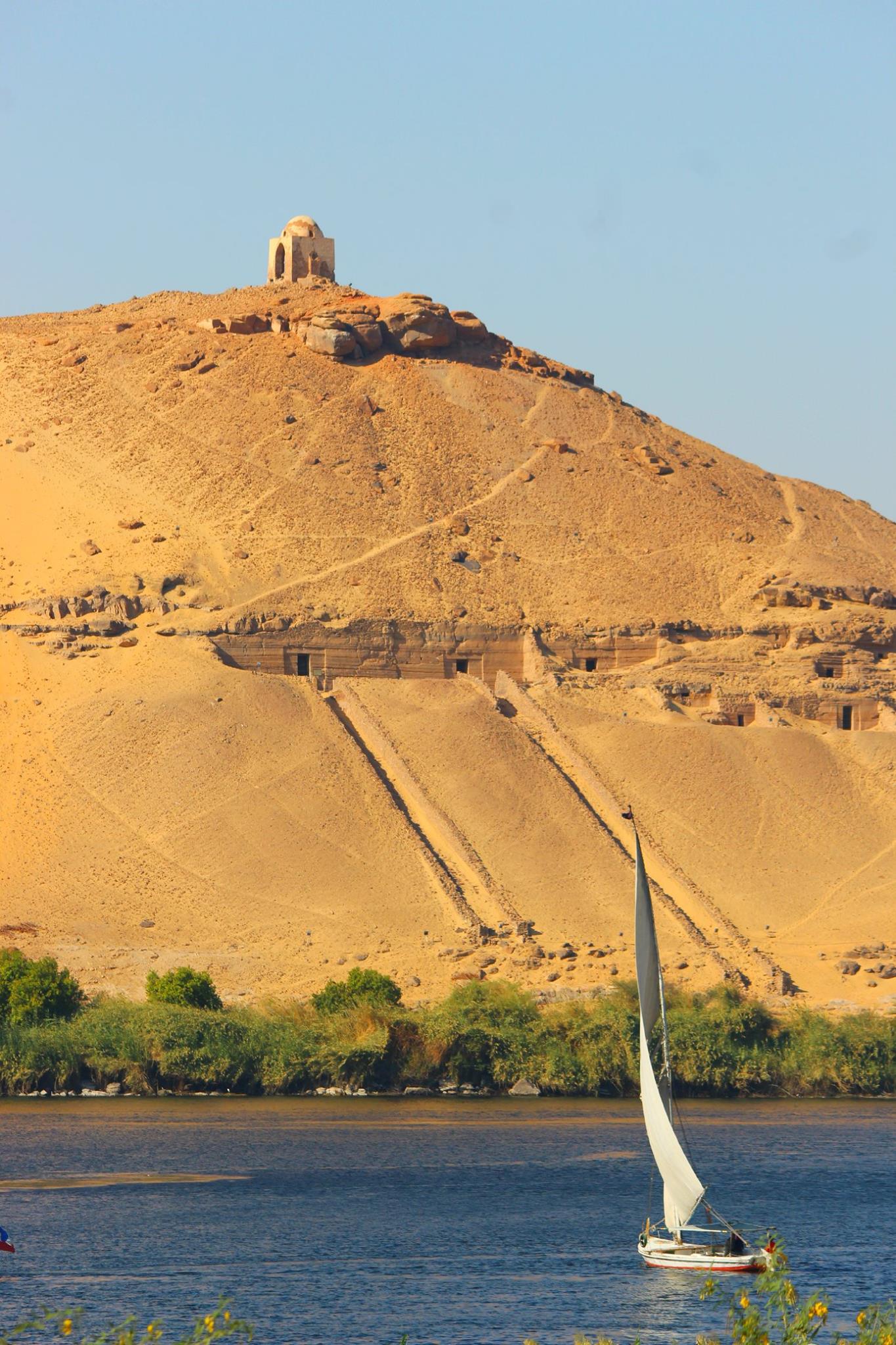 Relax on shores of Quiet Nile in Aswan
